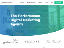Tablet Screenshot of metrictheory.com